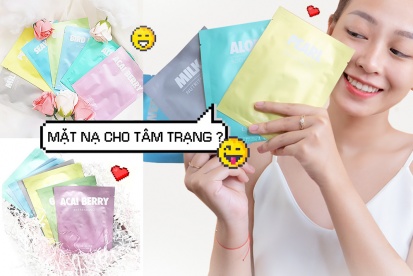 Siêu lạ, siêu hot - Mặt nạ cho tâm trạng “nắng mưa” của nàng